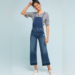Anthropologie McGuire Huffine Culotte Overalls